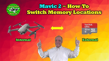 Mavic 2 - How To Switch Memory Recording Locations
