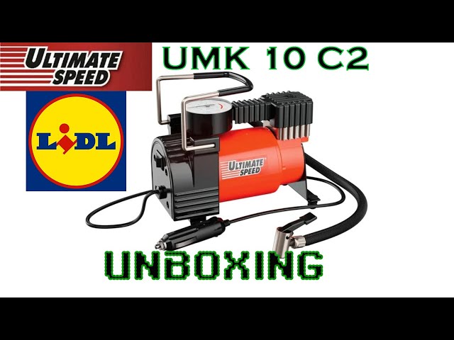 LIDL compresseur d'air ultimate speed UMK 10 C2 + Baladeuse