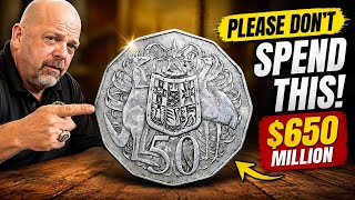 DON’T SPEND These Australian 50 Cent Coins! 1971 & 2004 Coin Value Revealed
