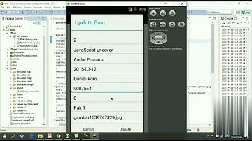 TEKNOLOGI WEB SERVICE PERTEMUAN 15 Tutorial Aplikasi Mobile CRUD Untuk Tabel Admin,Buku,Anggota