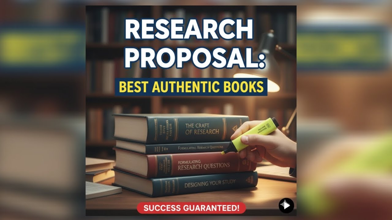 Research Proposal banane ke liye Best Books | Authentic Sources for PhD & Masters #researchproposal 