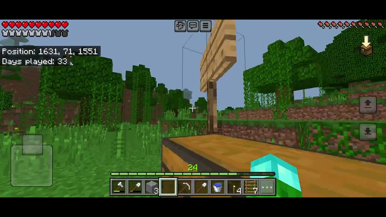 day 5 of mining a chunk in minecraft - YouTube