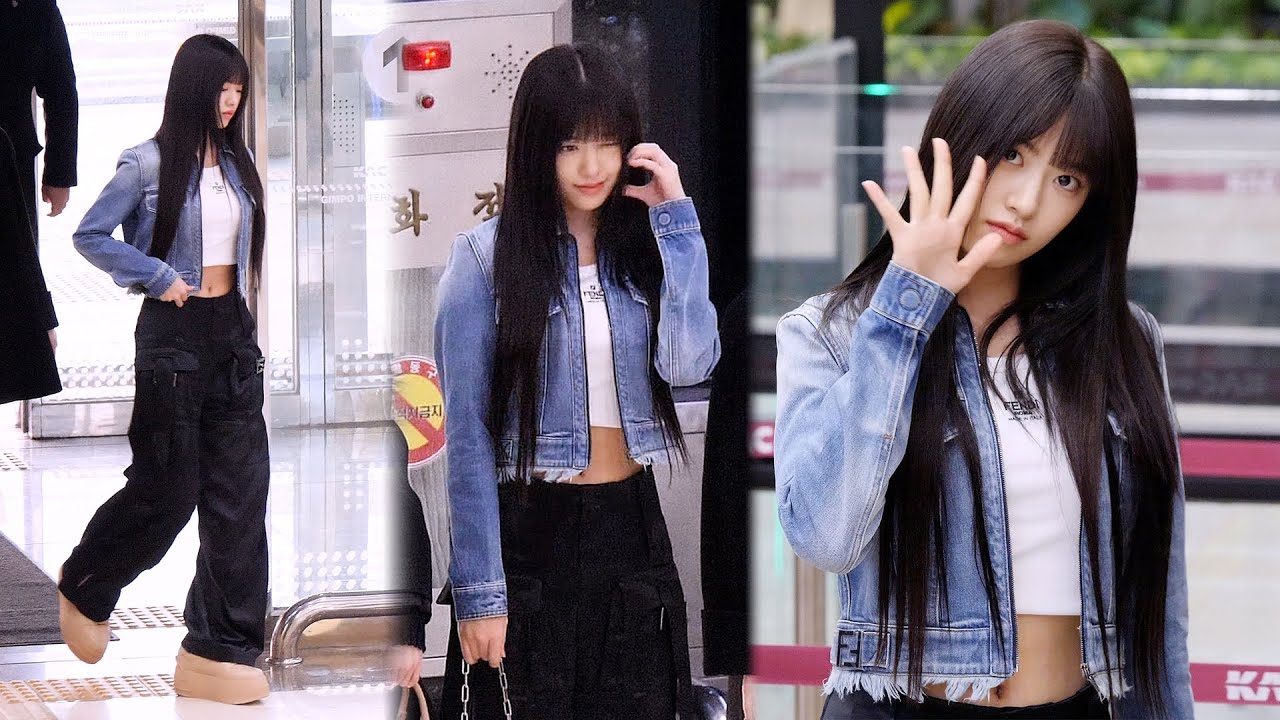 아이브 (IVE) 안유진 출국 직캠 @ 김포공항｜230217｜Spinel