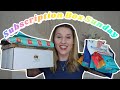 Subscription box sunday  april 2024 part 2