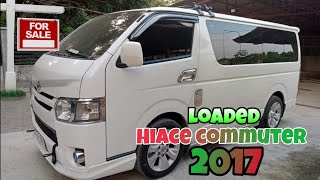 Forsale'Toyota Hiace Commuter 2017  Simpleng Porma Pero Malupet#buynsell #carsforsale#toyota#forsale