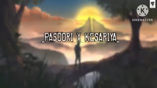 _PASOORI X KESARIYA_ || REMIX VERSION ||#india #song #asmik #lofimusic #lofi