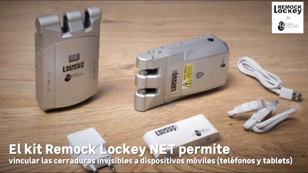 Remock Lockey Net: connexion mobile des verrous invisibles de