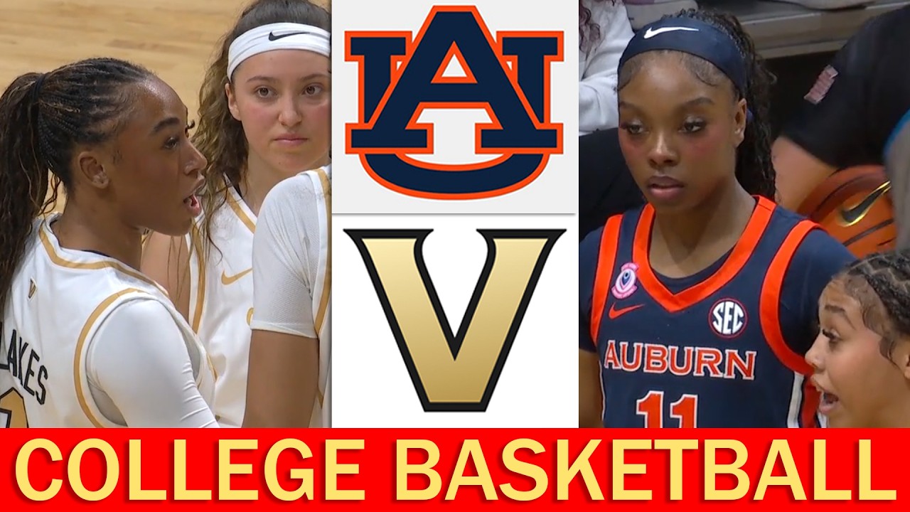 Обзор матча по баскетболу между командами Оберн и Вандербильт (№5 в рейтинге), полная запись игры...