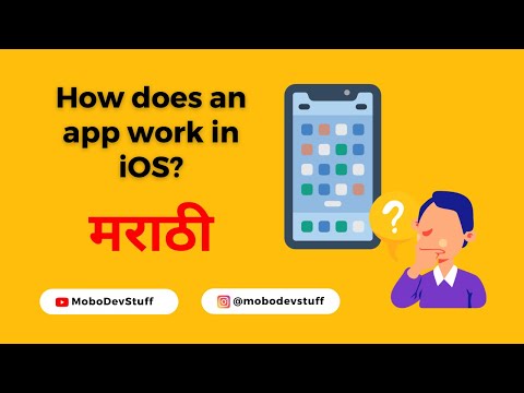 How does an app work in iOS? | iOS Development Marathi Tutorial | iOS ॲप्लिकेशन कसे काम करते?