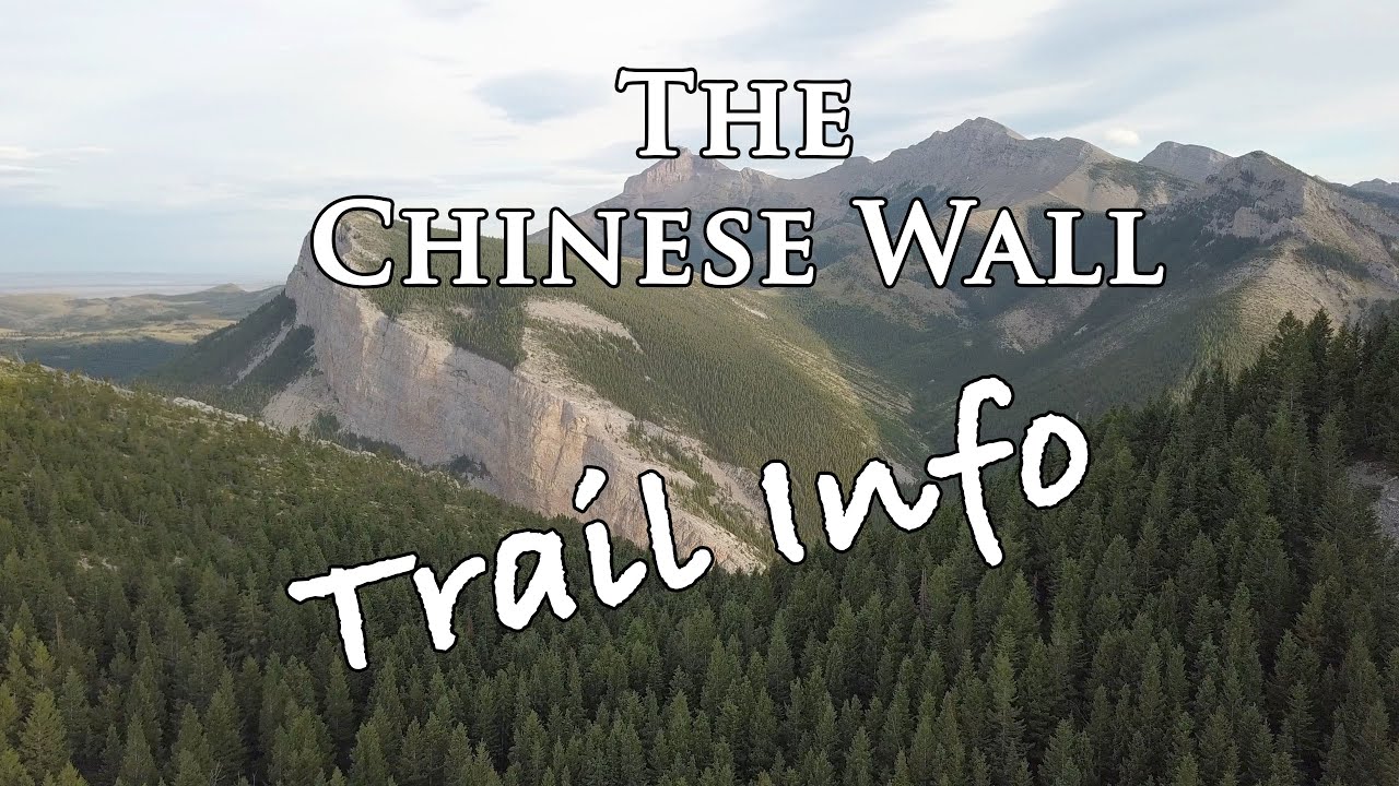 Bob Marshall Wilderness - Chinese Wall route explained 