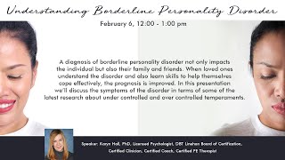 HHCI Seminars - Understanding Borderline Personality Disorder
