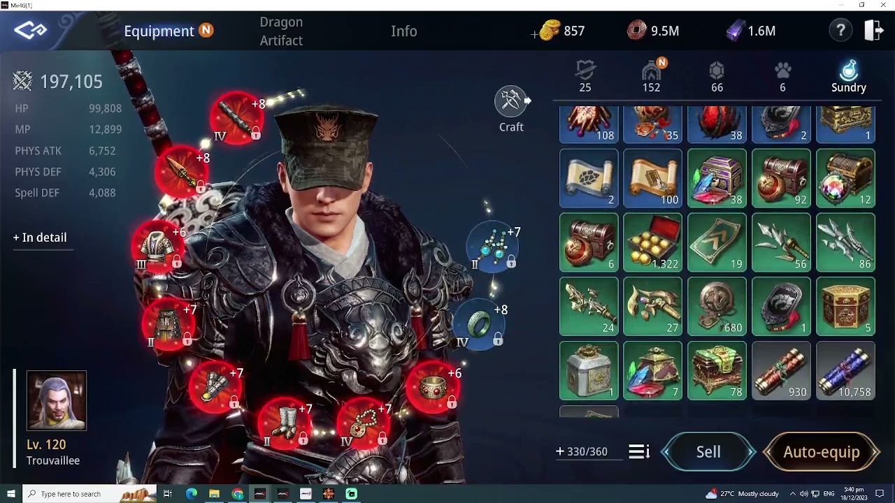 Luckiest MIR4 100pcs Skill Summon