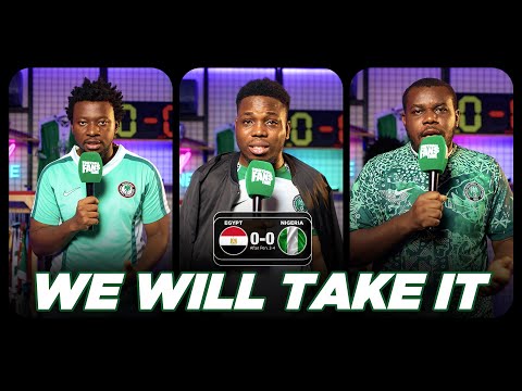 EGYPT 0 0 NIGERIA 2 4 Penalties Mekele Femi Cali NIGERIAN FAN REACTION AFCON 2025 