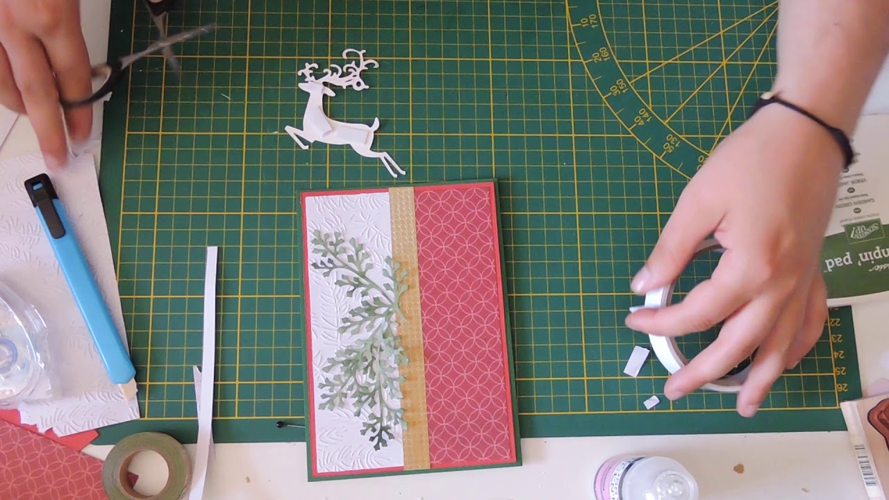 Tuto Carte Noel Renne Et Oui Je Commence A En Faire Youtube Tuto Carte Noel Renne Et Oui Je Commence A En Faire Youtube