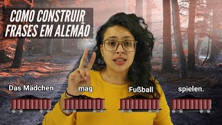 Construindo frases em alemão | Aprenda o lugar de cada palavra!