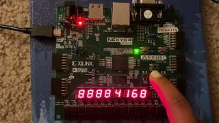 Linear Feedback shift Register on NEXYS Board Wealth