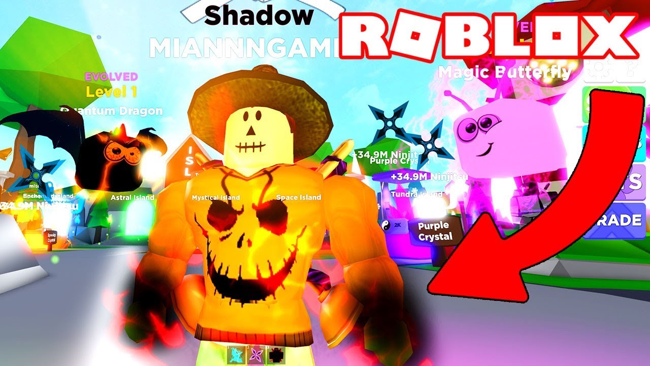 Actualizacion Gigante Y Rango Shadow En Ninja Legends De Roblox - cyborg zombie skin roblox