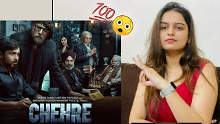 Chehre : Official Trailer | Reaction #chehre