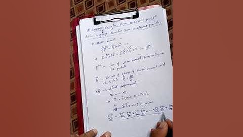 Lagrange equation-1 part 21