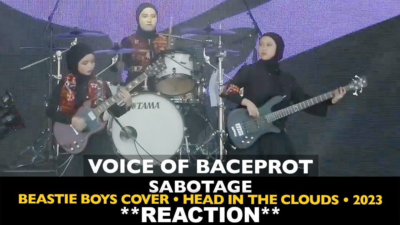 Musicians REACT to Voice of Baceprot: Sabotage (Beastie Boys cover, 2023)