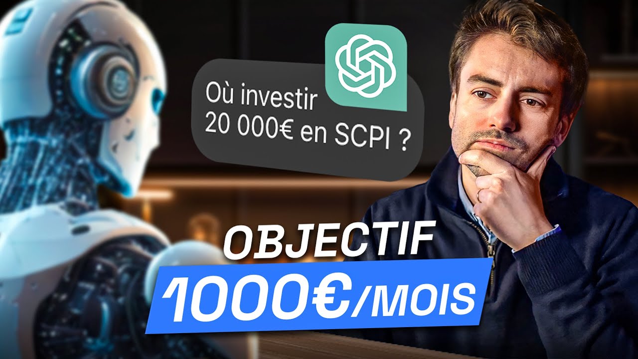 Ce client demande à ChatGPT où investir 20 000€ en SCPI…découvrez le résultat