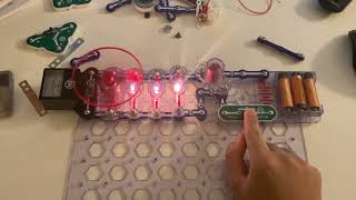 Snap Circuits Snaptricity Holding Down