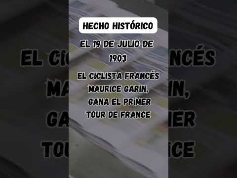 Video: Cómo Maurice Garin ganó el primer Tour de Francia