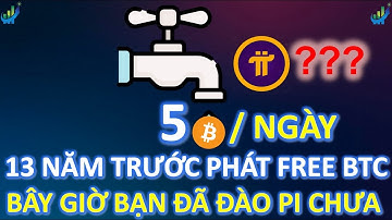 13 năm trước phát free 5 BTC ngày nay bạn đã đào Pi chưa #investtv #pinetwork #pi #picoin #coin