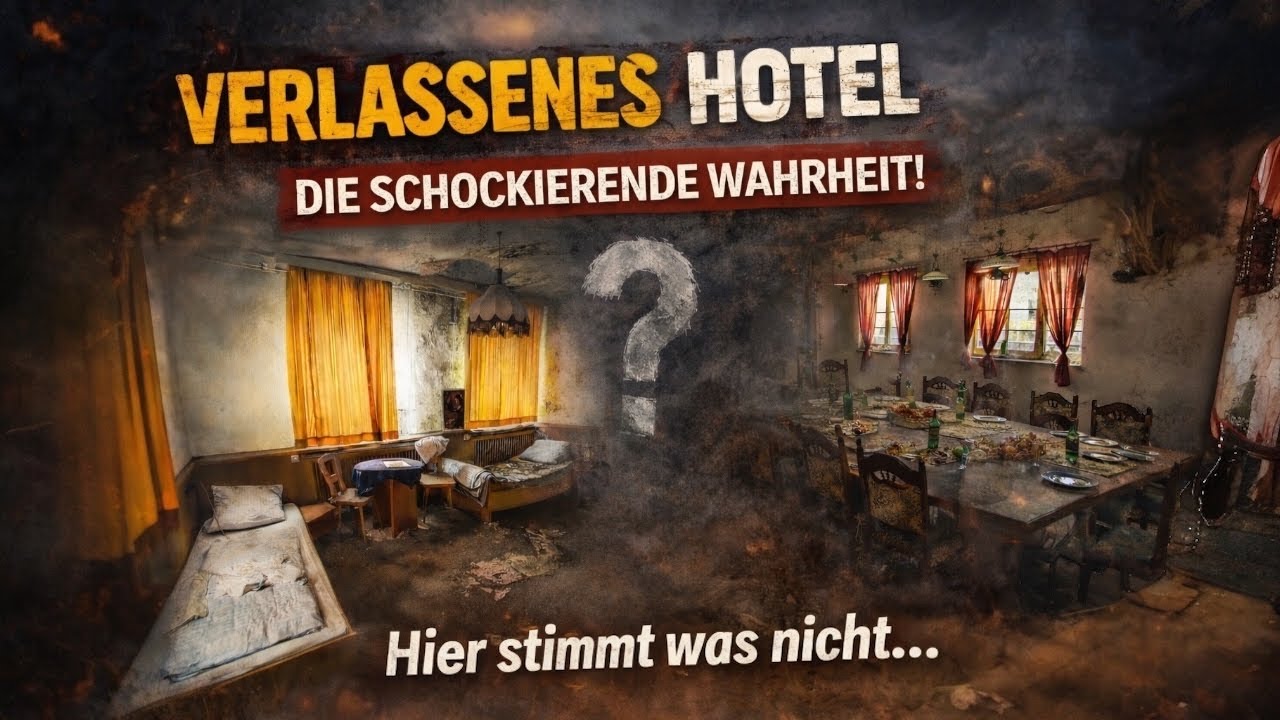 Vergessen seit 2008: Ein verlassenes Hotel zwischen Verfall und Perfektion😱🤯