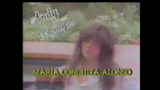 Comercial María Conchita Alonso en el Andy Bridges Oct 1989