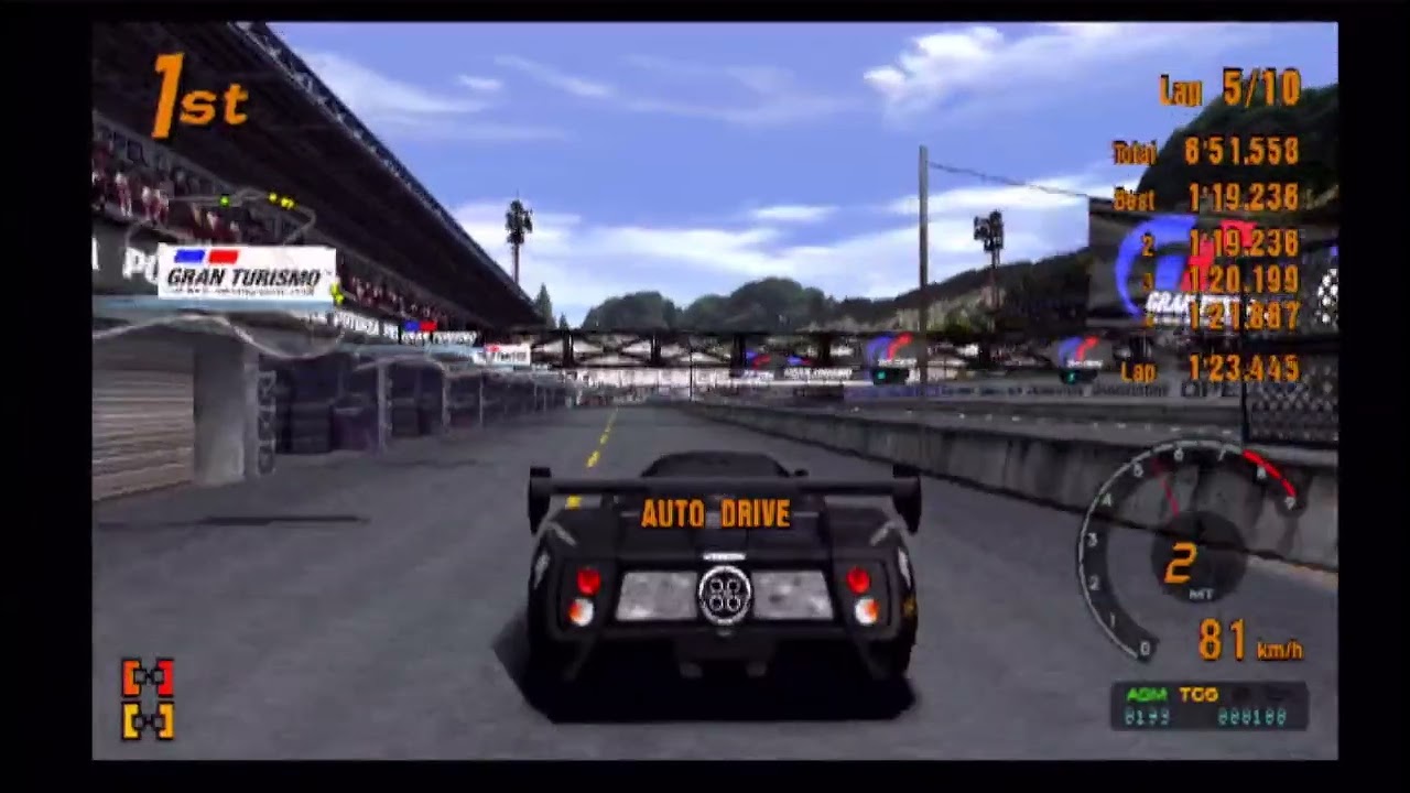 GT3 [NTSC-J] - Zonda LM Race Car - Gran Turismo World Championship - Professional League - Races 4-7