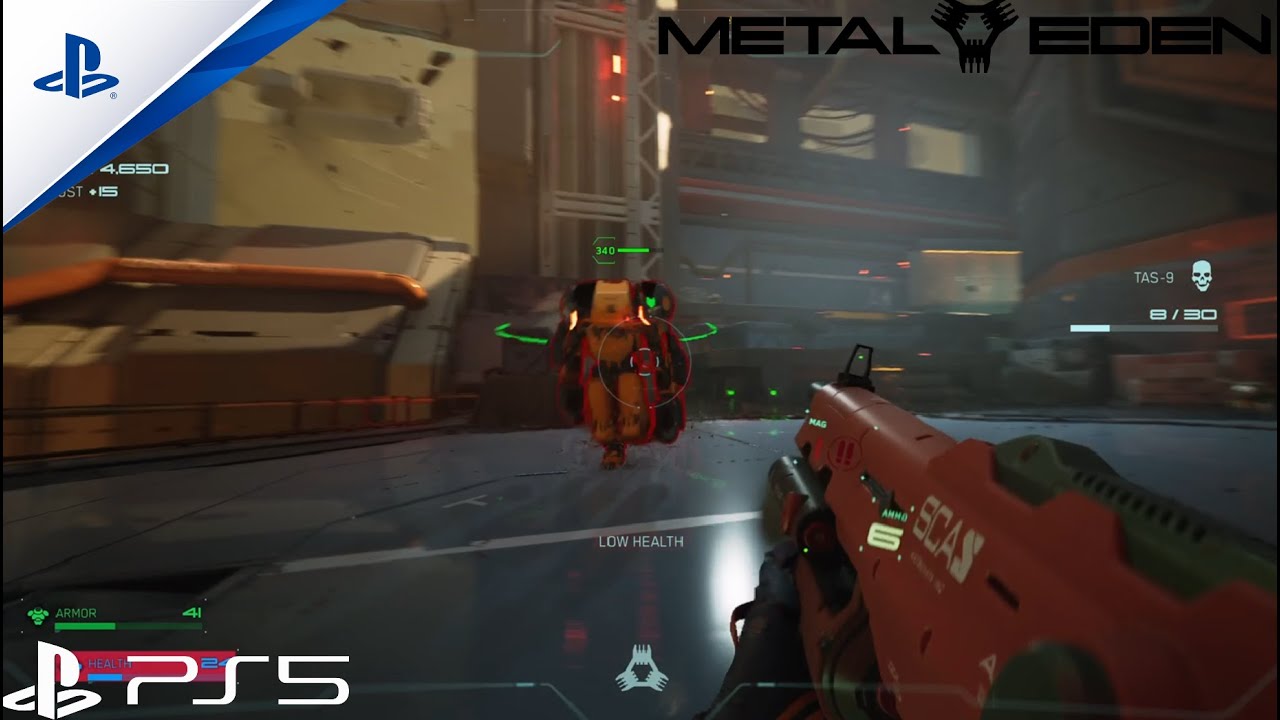 Metal Eden Gameplay PS5 | Performace mode |