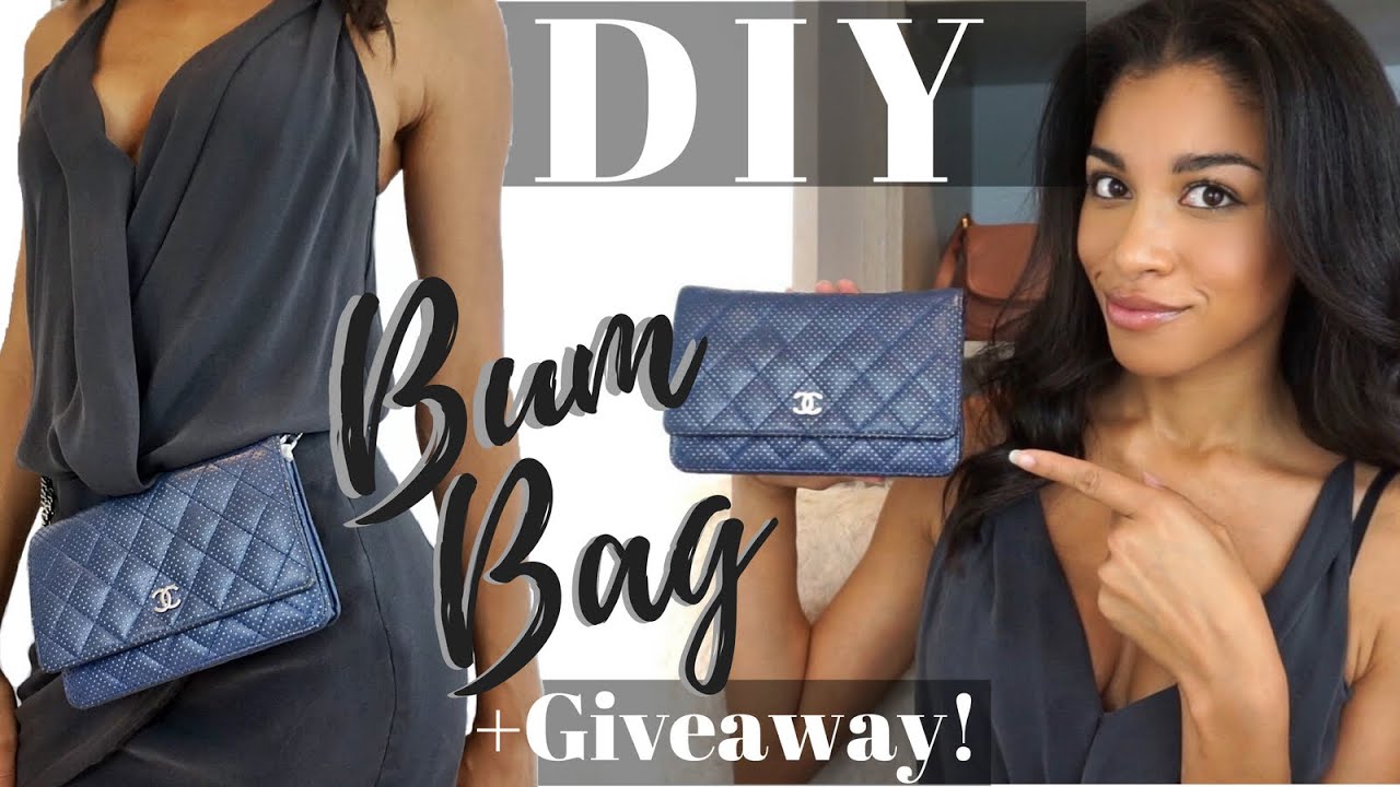 DIY BELT BAG/FANNY PACK 2.0, Chanel Fanny Pack from Wallet on Chain +  GIVEAWAY