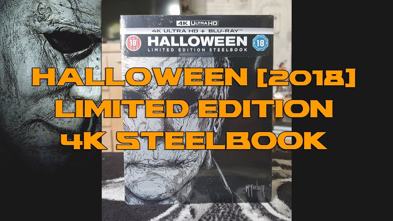 Halloween (2018) 4K Steelbook | Limited Edition (Todd McFarlane Art Work)