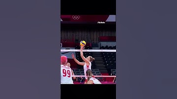 When You Least Expect It! ⚡️ #volleyballworld #volleyball