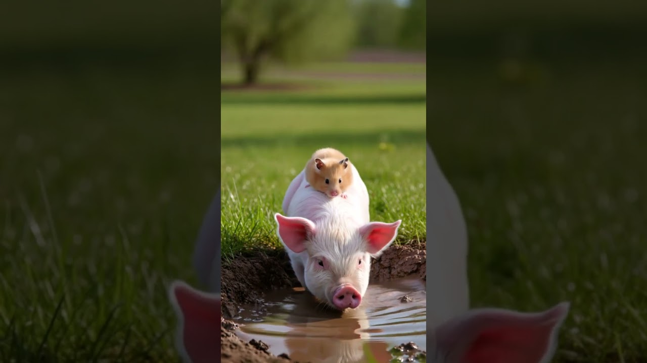 Mud Bath Buddies 🐷🐹