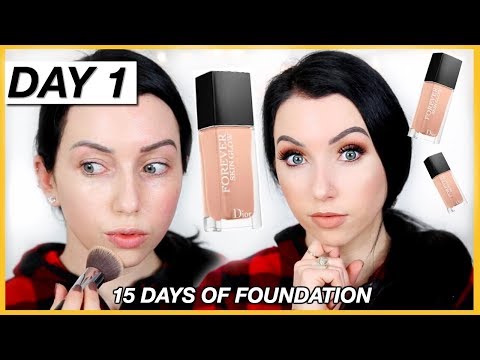 New DIOR FOREVER SKIN GLOW 24HR FOUNDATION! {First Impression Review & Demo!} Dry Skin-thumbnail