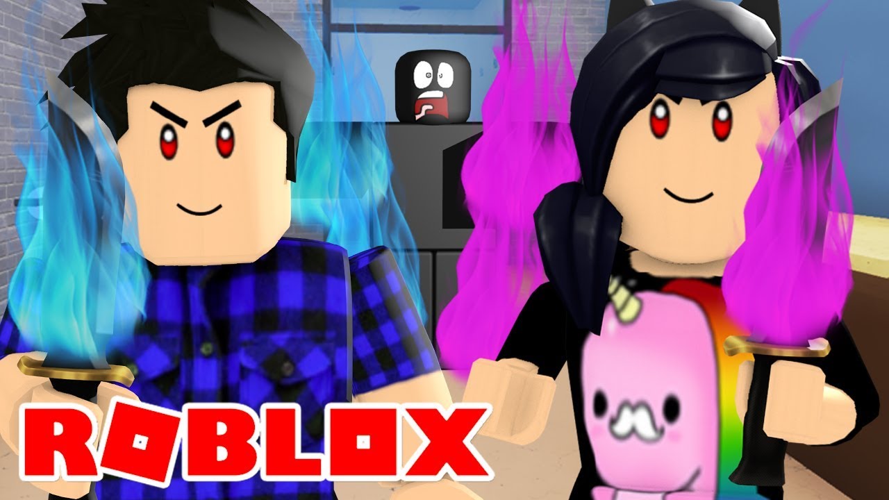 Jogando Com Os Dois Marmotas By Natasha Panda - a psicopadinha silenciosa roblox murder mystery 2 youtube