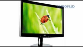 MONITOR LED LCD 15.6 WIDE BLACK PIANO AOC E1621SW - 14394