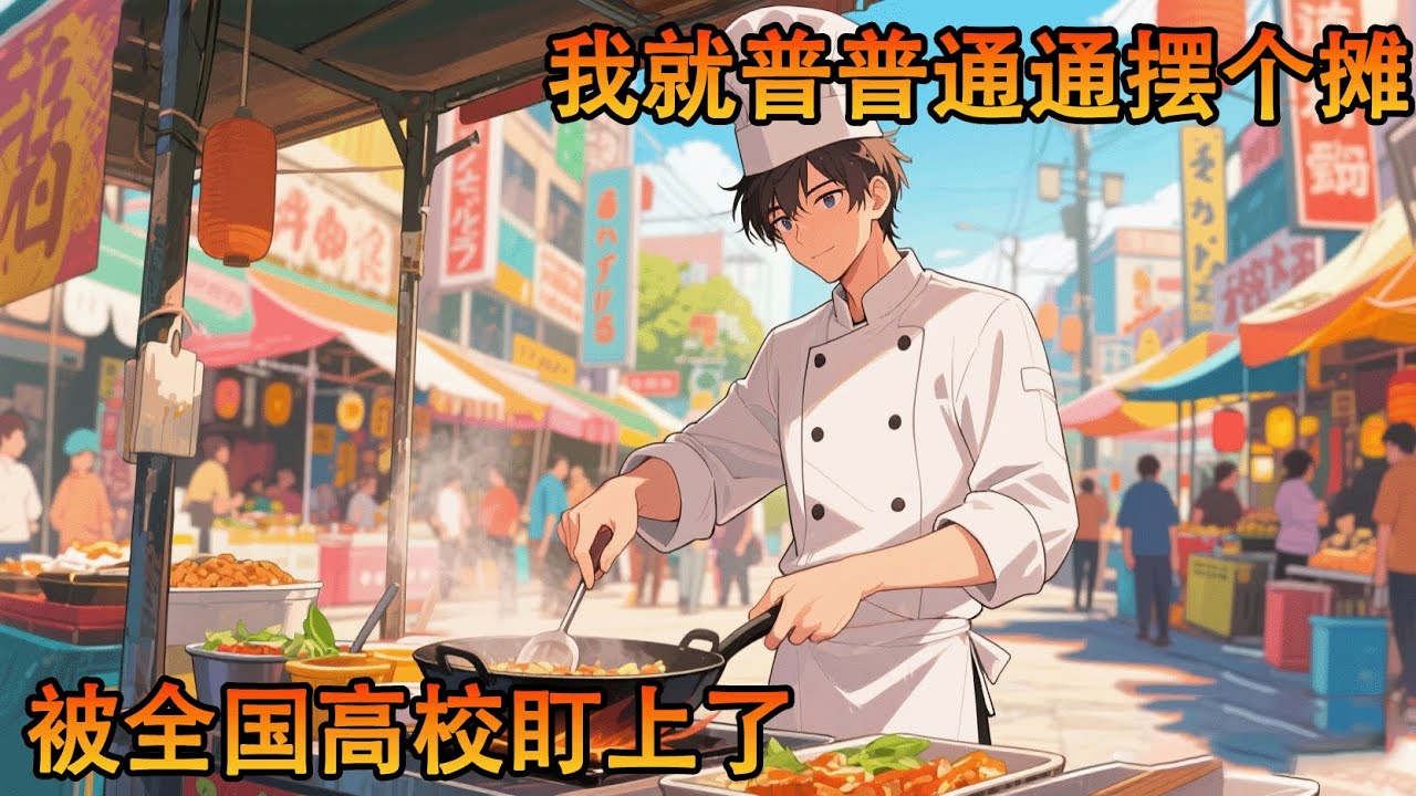 《美食：我小吃摊被全国高校盯上了》别人家孩子从小苦读，想要个光明的未来。李昂却从小烤鹅腿，烤着烤着就走上了人生巅峰...李昂重生，发现自己成了清北门口烧烤摊老板#小说 #热血