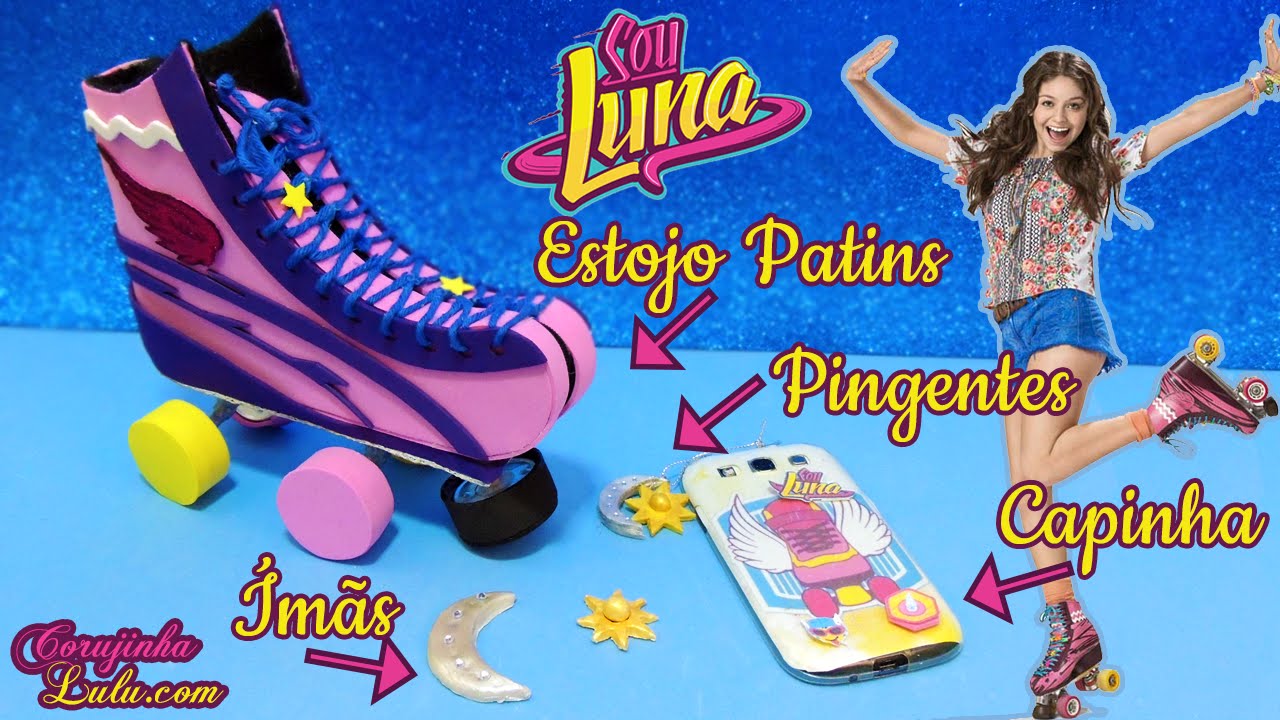 tênis de rodinha da sou luna