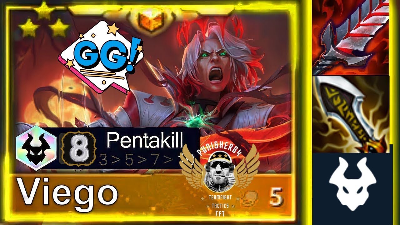 GOLD Boss Viego 8 Pentakill BEST comps TFT Set 10