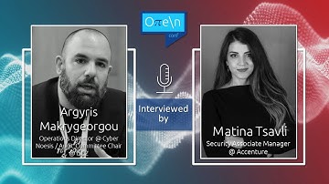 Interview of Argyris Makrygeorgou, Speaker of Open conf 2023, by Matina Tsavli