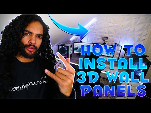 Video: Paano mo linisin ang mga 3d wall panel?