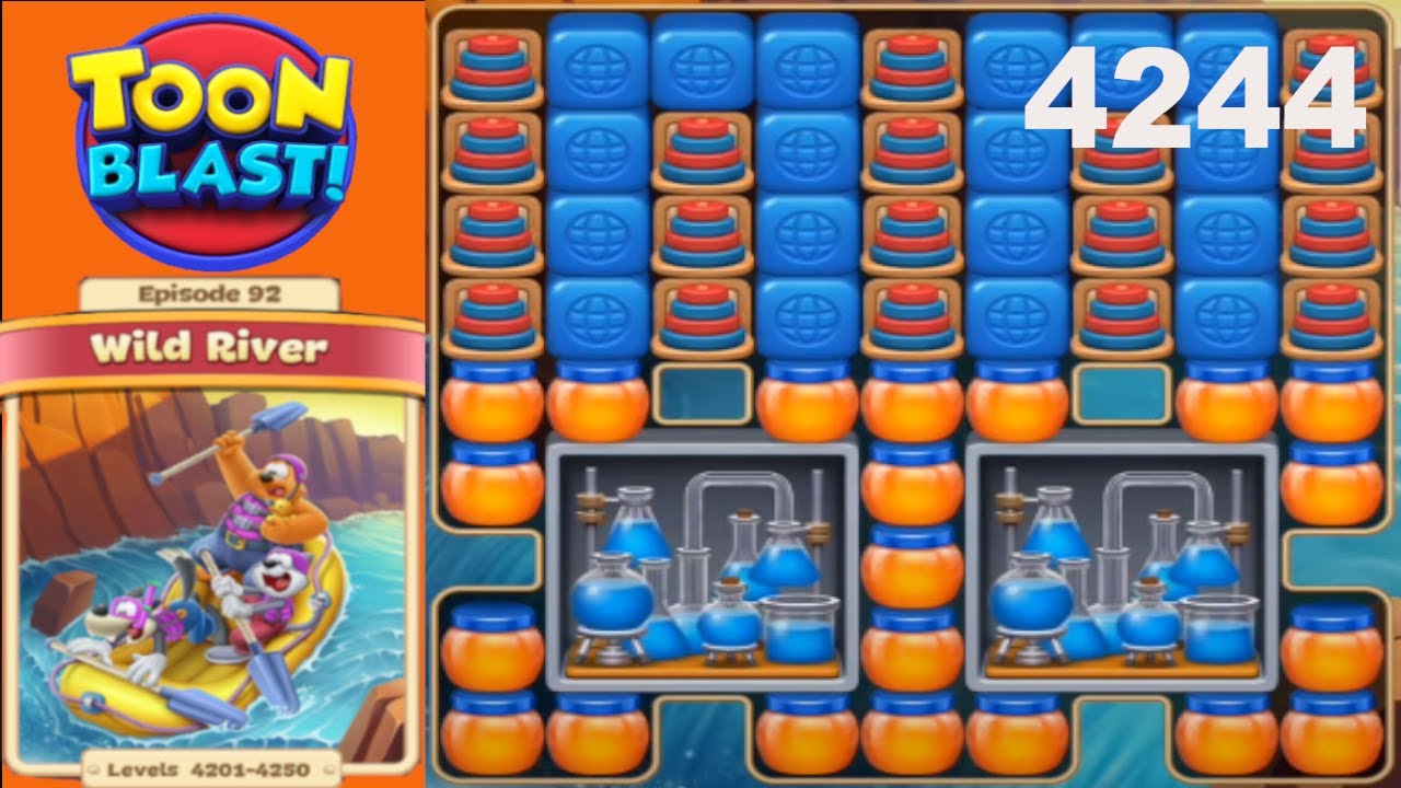 Toon Blast Level 4244 YouTube Toon Blast Level 4244 YouTube