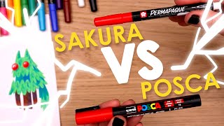 BETTER THAN POSCA? | Trying Sakura Permapaque Paint Markers by Kasey Golden 50,067 views 4 months ago 10 minutes, 38 seconds