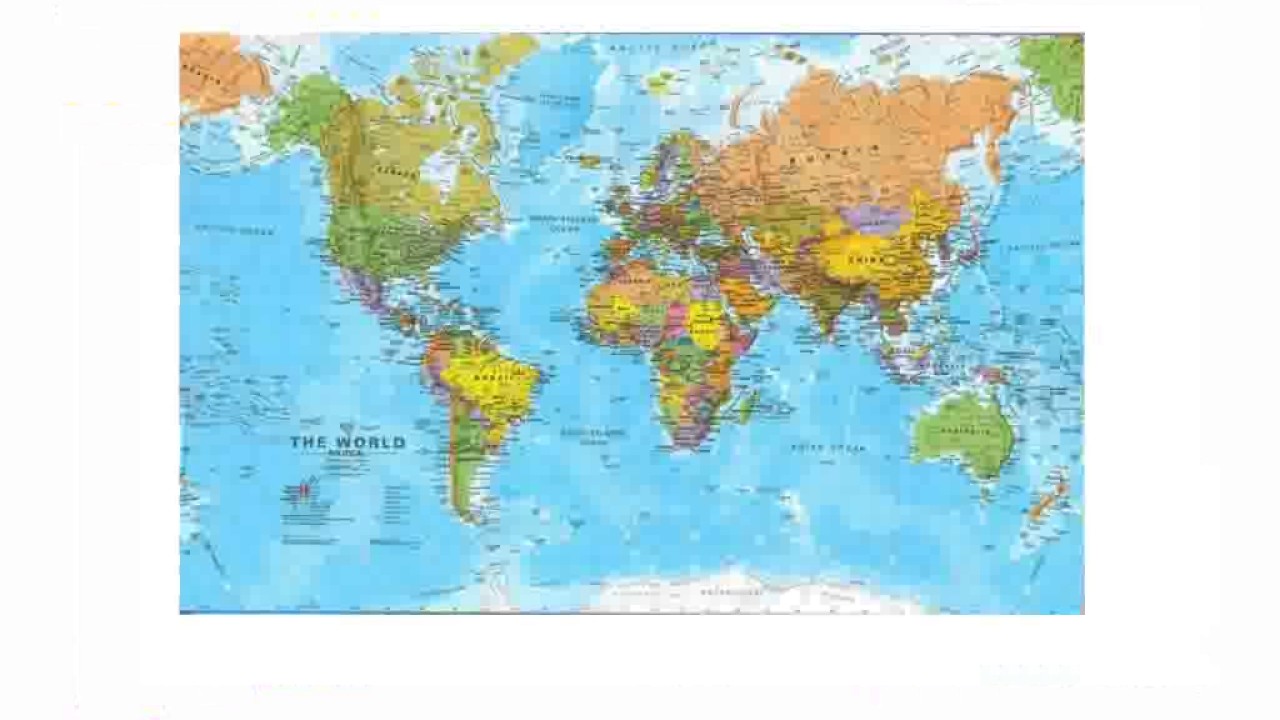 I diversi tipi di carte geografiche - YouTube