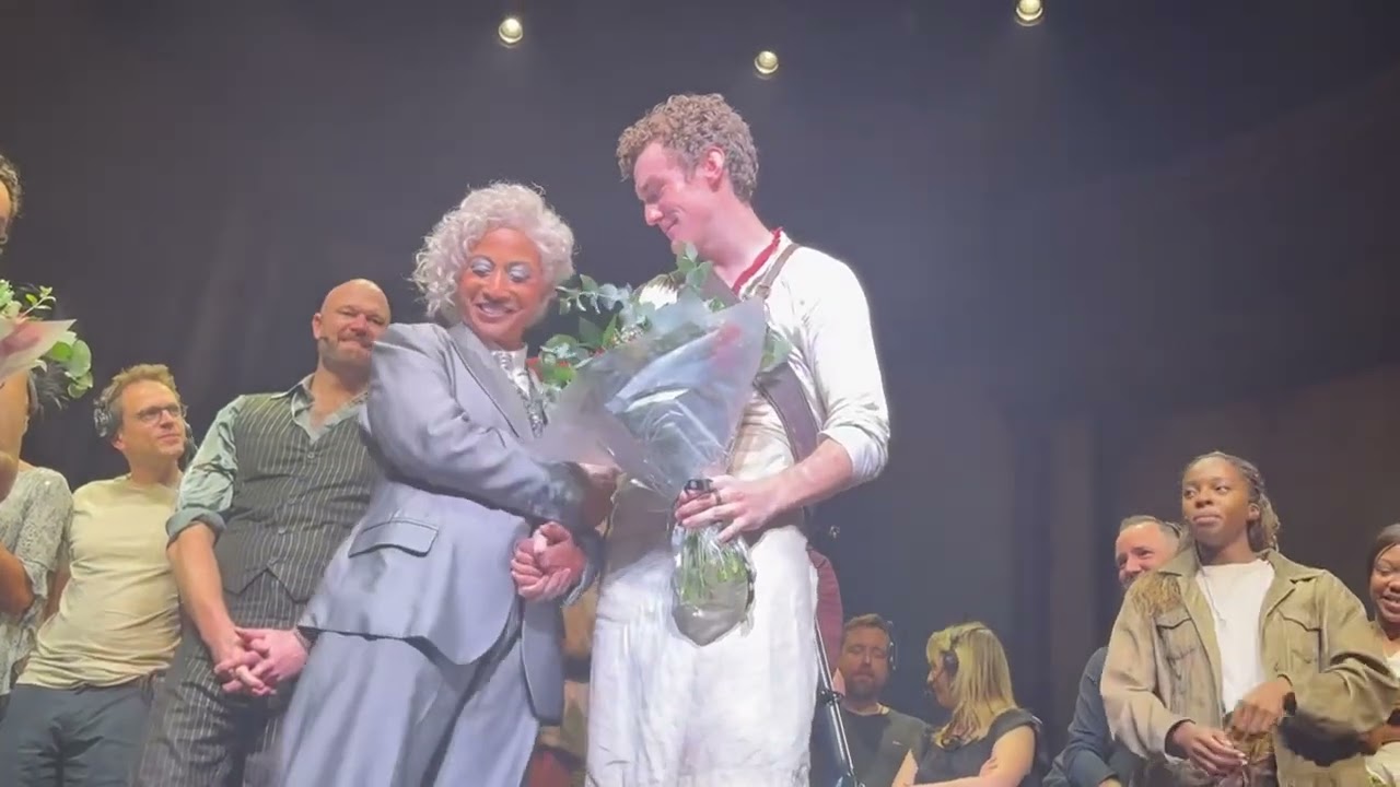 Donal Finn and Grace leaving speeches Hadestown 25/08/2024