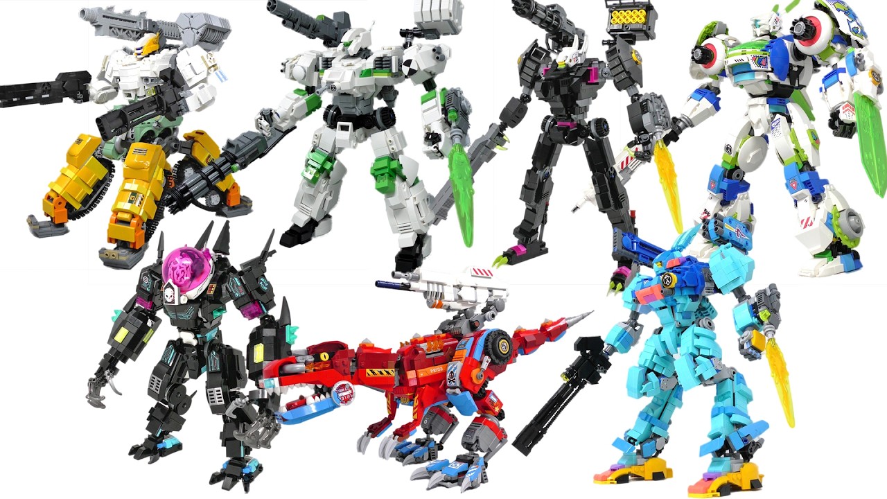 I Made 9 Custom LEGO Dreamzzz Mechs !!