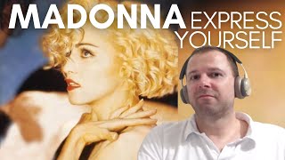 got milk?! || MADONNA - EXPRESS YOURSELF (Music video first time reaction)